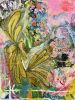 Inheritance of Flowers | Mixed Media by Megan Aujla - Line & Form Studio. Item composed of canvas and paper in contemporary or modern style