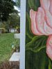 Sweet Magnolias - Floral Shed | Murals by Julia Prajza. Item composed of synthetic