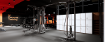 U Personal Training | Interior Design by Studio Hiyaku. Item made of wood & metal