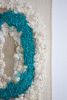 WITHIN TURQUOISE | Woven Tapestry | Wall Hangings by Melodie Nicolle. Item composed of fiber compatible with boho and contemporary style