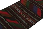 Vintage Afghan Baluch Kilim Runner Rug, with Geometric | Area Rug in Rugs by Rug and Kilim