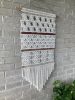 Scandinavian Modern Fiber Art Wall Hanging, Customizable | Macrame Wall Hanging in Wall Hangings by The Good Vibe Effect. Item composed of cotton and fiber in boho or minimalism style