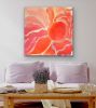 Hope Flower | Mixed Media by Catherine Détraves. Item made of canvas compatible with contemporary and eclectic & maximalism style