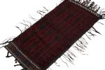 Vintage Baluch Persian rug in Brown, Red & Blue Patterns | Area Rug in Rugs by Rug and Kilim