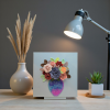 The Soft Uprising | Mixed Media in Paintings by Mahreen Ahmad. Item composed of canvas in contemporary or modern style
