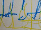 CALIGRAFÍA 12 oleo | Oil And Acrylic Painting in Paintings by VANDENHEEDE FURNITURE-ART-DESIGN. Item made of wood compatible with contemporary style