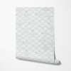 Scales Grande Wallpaper | Wall Treatments by Patricia Braune. Item composed of paper