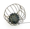 Glass Orb Table Lamp | Lamps by Claudine Gevry Studio. Item made of metal with glass