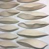Lake Michigan Waves | Wall Sculpture in Wall Hangings by Lynne Tan | Borrowed Time in Douglas. Item made of ceramic