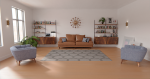 Natura Panel | Area Rug in Rugs by Woop Rugs. Item made of fabric
