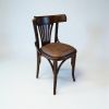 Geneva Bentwood Café Dining Chair | Chairs by Kleinhaus Furniture. Item composed of wood & leather compatible with mid century modern and contemporary style