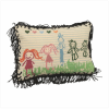 bespoke NEEDLEPOINT CHILD'S DRAWING | Tapestry in Wall Hangings by Mommani Threads. Item composed of wool