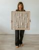 Olit - Natural Woven Decoration | Tapestry in Wall Hangings by Lale Studio & Shop. Item made of oak wood with wool works with contemporary & japandi style