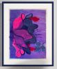 Peony Song - Original Ink Painting | Watercolor Painting in Paintings by Kelly Watson. Item composed of paper compatible with contemporary and eclectic & maximalism style