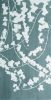 Silver Ivy Diptych: Two 35 x 18 " Gray Cyanotypes | Photography by Christine So. Item composed of paper in boho or contemporary style