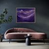 Deep space rhapsody - Abstract night sky painting | Oil And Acrylic Painting in Paintings by Jennifer Baker Fine Art. Item made of canvas works with contemporary style