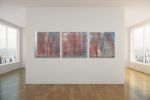 Measured. Calculated. Stratified. | Oil And Acrylic Painting in Paintings by Jonah Burlingame Fine Art. Item made of birch wood