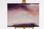 Raven's song - Soft abstract sunset sky painting | Oil And Acrylic Painting in Paintings by Jennifer Baker Fine Art. Item made of canvas works with contemporary style