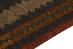 1950s Vintage Kilim rug in Beige-Brown and Blue Medallion | Area Rug in Rugs by Rug and Kilim