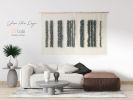 Luna - Textile Wall Hanging | Tapestry in Wall Hangings by Lale Studio & Shop. Item made of bamboo & cotton compatible with minimalism and contemporary style