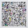 Praying for the world - Original mixed media painting | Mixed Media by Xiaoyang Galas. Item composed of synthetic compatible with minimalism and contemporary style