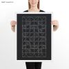 Geometric Night Harvest Art Print | Prints by Michael Grace & Co.. Item composed of paper