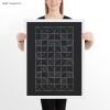 Geometric Night Harvest Art Print | Prints by Michael Grace & Co.. Item composed of paper
