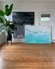ESPACIO | Oil And Acrylic Painting in Paintings by Amanda Szopinski. Item made of canvas with synthetic