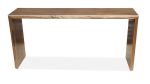 Pietro Custom Live-Egde Console Table in Argentine Rosewood | Tables by Costantini Design. Item made of wood
