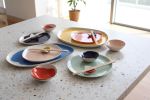 Color Sushi Set for 4 | Platter in Serveware by Pottery & Poetry. Item composed of ceramic in contemporary style