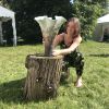 Large Tree Vase 'Cresente Abore' | Vases & Vessels by Sonya Ceramic Art | Waterperry Gardens in Waterperry. Item composed of ceramic