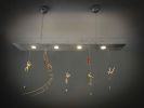 Acrobats | Pendants by Fragiskos Bitros | Amadeus in Ioannina. Item made of copper compatible with modern style