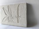 Bee and the flower | Wall Sculpture in Wall Hangings by Igor Petrushov. Item composed of granite in minimalism or mediterranean style
