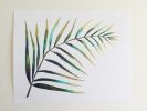 Palm Leaf Print | Prints by Kristine Brookshire Art. Item composed of paper