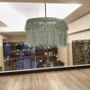 Natural Raffia Pendant Light, Boho Handmade Lampshade | Table Lamp in Lamps by Magdyss Boutique. Item in boho or minimalism style