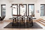 Emily Group of Five Chandelier | Chandeliers by MOSS Objects. Item composed of oak wood and steel in contemporary or modern style