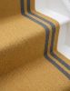 Handwoven Woolen Runner Rug | Rugs by Evergreen C. Item composed of wool in boho or minimalism style