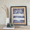 Night Sky Mixed Media | Mixed Media by Ooh La Lūm. Item composed of canvas