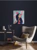 Serena | Oil And Acrylic Painting in Paintings by Elena Parau. Item composed of canvas in contemporary or country & farmhouse style