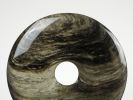 Obsidian Disk | Sculptures by Ron Dier Design | Interior Crafts Inc. in Chicago