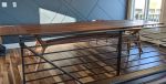 Walnut Mid Century Inspired Table | Buffet Table in Tables by GlessBoards. Item composed of walnut