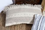 Harper Artisanal Handloom Weave Pillow Cover_ | Cushion in Pillows by Humanity Centred Designs. Item made of cotton works with boho & minimalism style