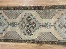 Hand-woven Turkish Rug Doormat | Small Rug in Rugs by Wool and Rug. Item made of wool works with boho & contemporary style