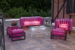 Yomi "Cocktail Ruka III" Luminous White Sofa - By NEP | Couch in Couches & Sofas by MW Designer Furniture. Item made of synthetic