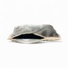 Bespoke Black Velvet Pillow With Champagne Organza Sleeve | Pillows by Mommani Threads. Item in contemporary or modern style