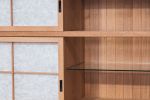 White Oak Shoji Cabinet | Storage by Big Sand Woodworking. Item composed of oak wood & paper