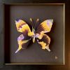 Flower Butterfly Boxes | Decorative Frame in Decorative Objects by Lorna Doyan. Item composed of paper