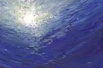 Deep Dive, and Watch That Wave, original Juul Paintings | Oil And Acrylic Painting in Paintings by Margaret Juul. Item made of canvas with synthetic