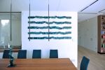 Waves Glass Sculpture | Wall Sculpture in Wall Hangings by ARCHIGLASS by Urbanowicz. Item made of glass compatible with minimalism and contemporary style