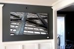 Reflect 3.5 Beam | Wall Sculpture in Wall Hangings by Heather Hancock. Item made of concrete & glass